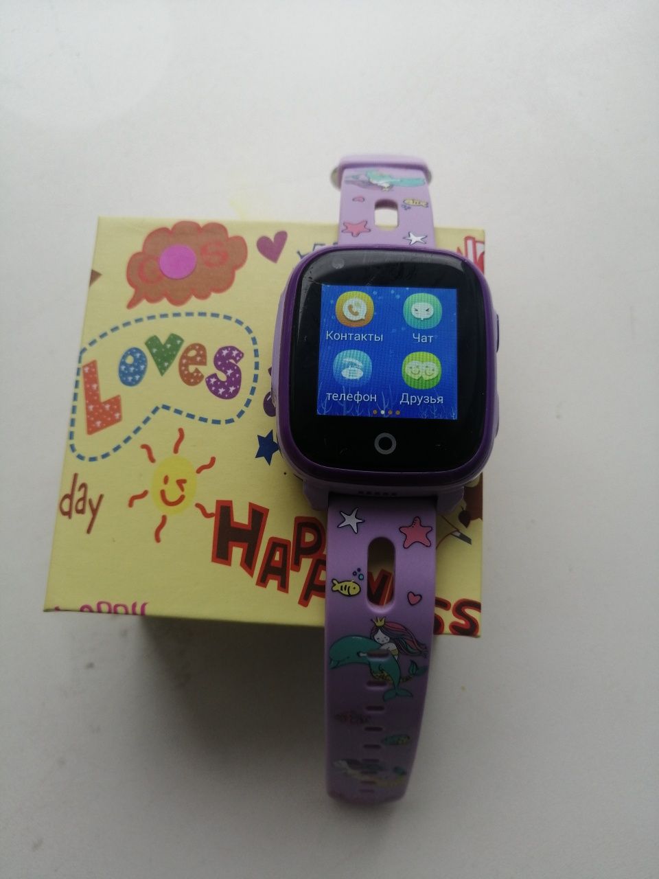 Смарт часы детские Smart Baby Watch Q500 4G GPS Wi-Fi Sim карта