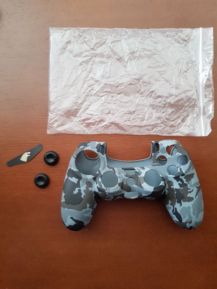 Capa + Grips comando PlayStation PS4