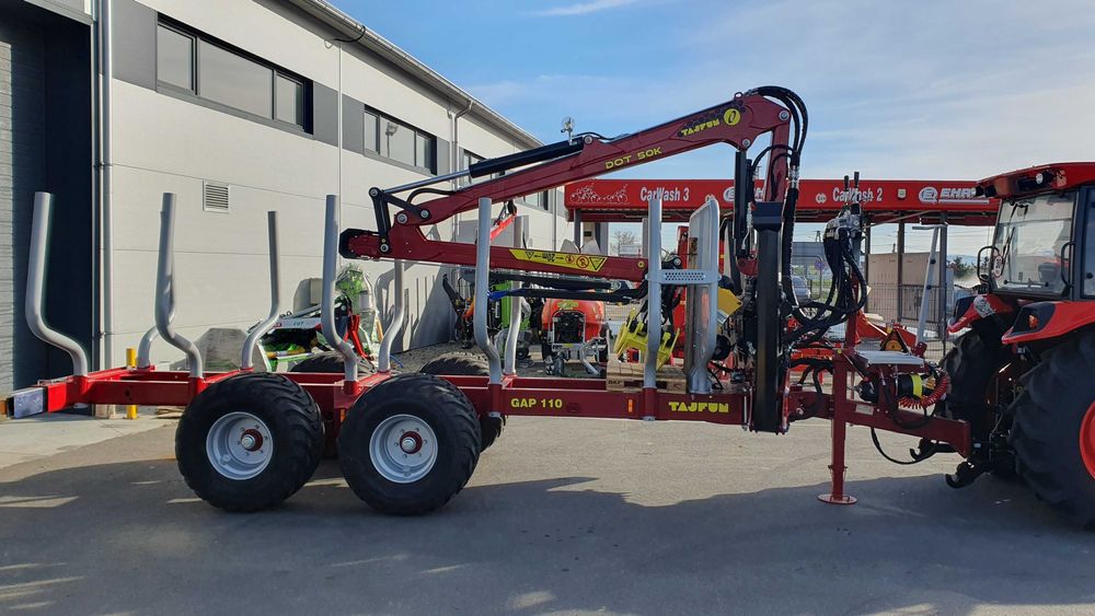 Przyczepa Leśna Tajfun GAP 110 + DOT 50K - Jesienna Wyprzedaż !!