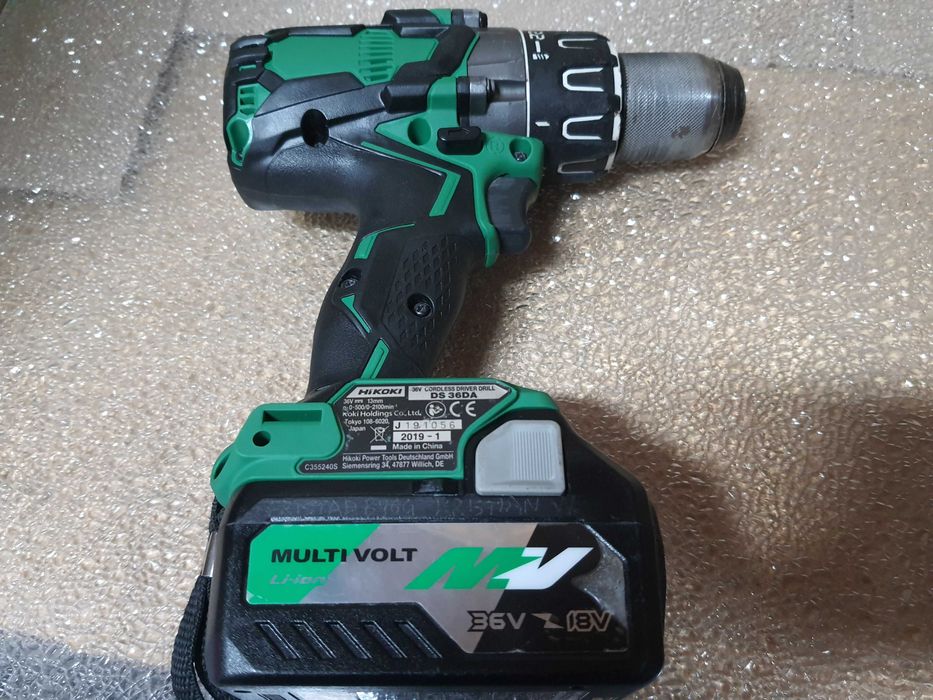 HIKOKI DS36DA  Wiertarko-wkrętarka akumulatorowa 36V  138Nm