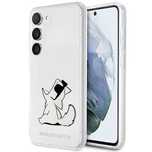 Etui Karl Lagerfeld Choupette Fun na Samsung Galaxy S23+ - przezroczys