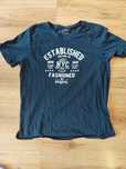 Koszulka męska t-shirt granatowy rozmiar L Livergy
