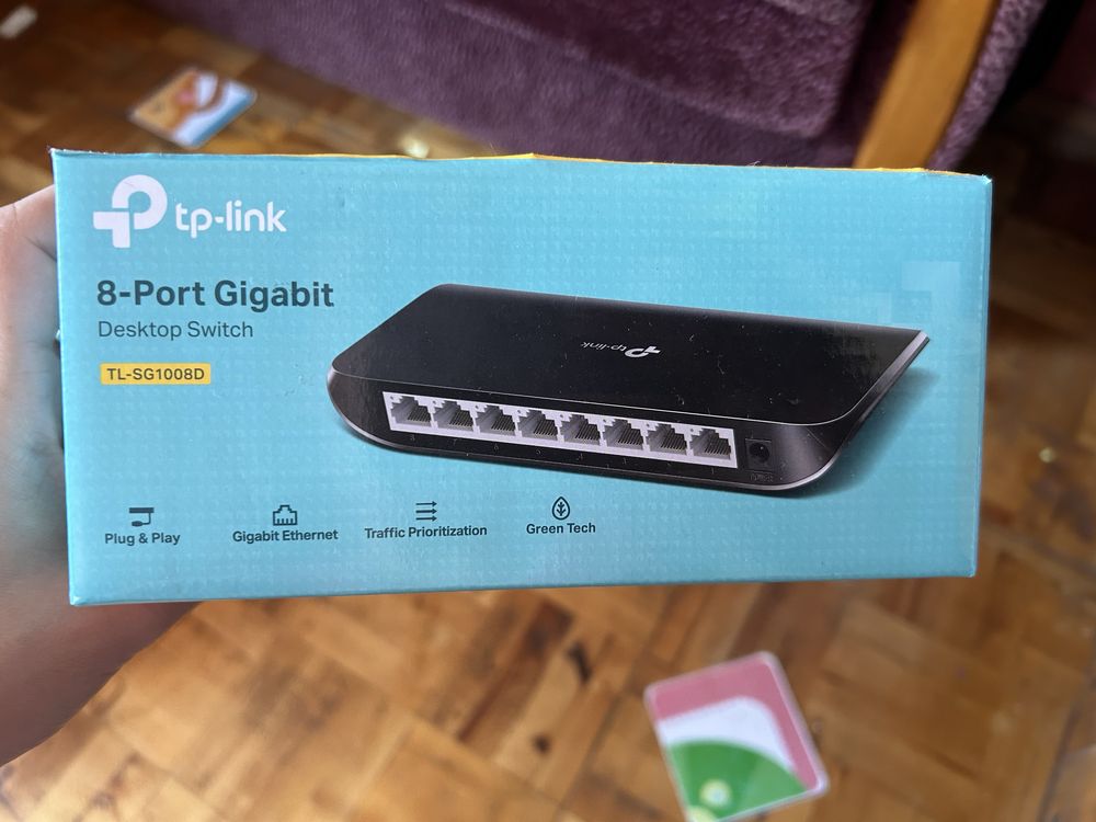 Комутатор мережевий TP-Link TL-SG1008D