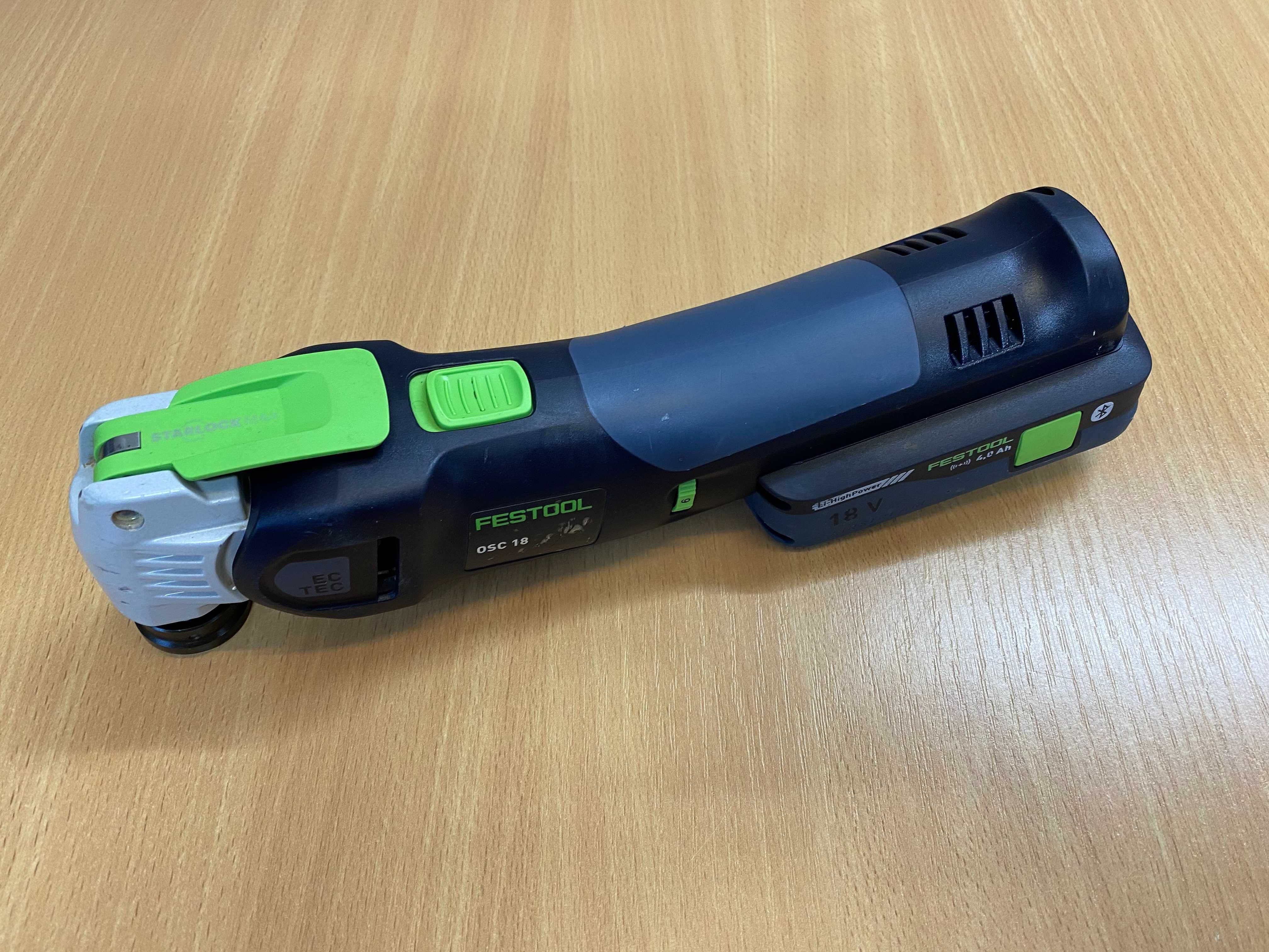 FESTOOL OSC 18 urządzenie wielofunkcyjne Festool + 18V 4.0Ah 10.2022r