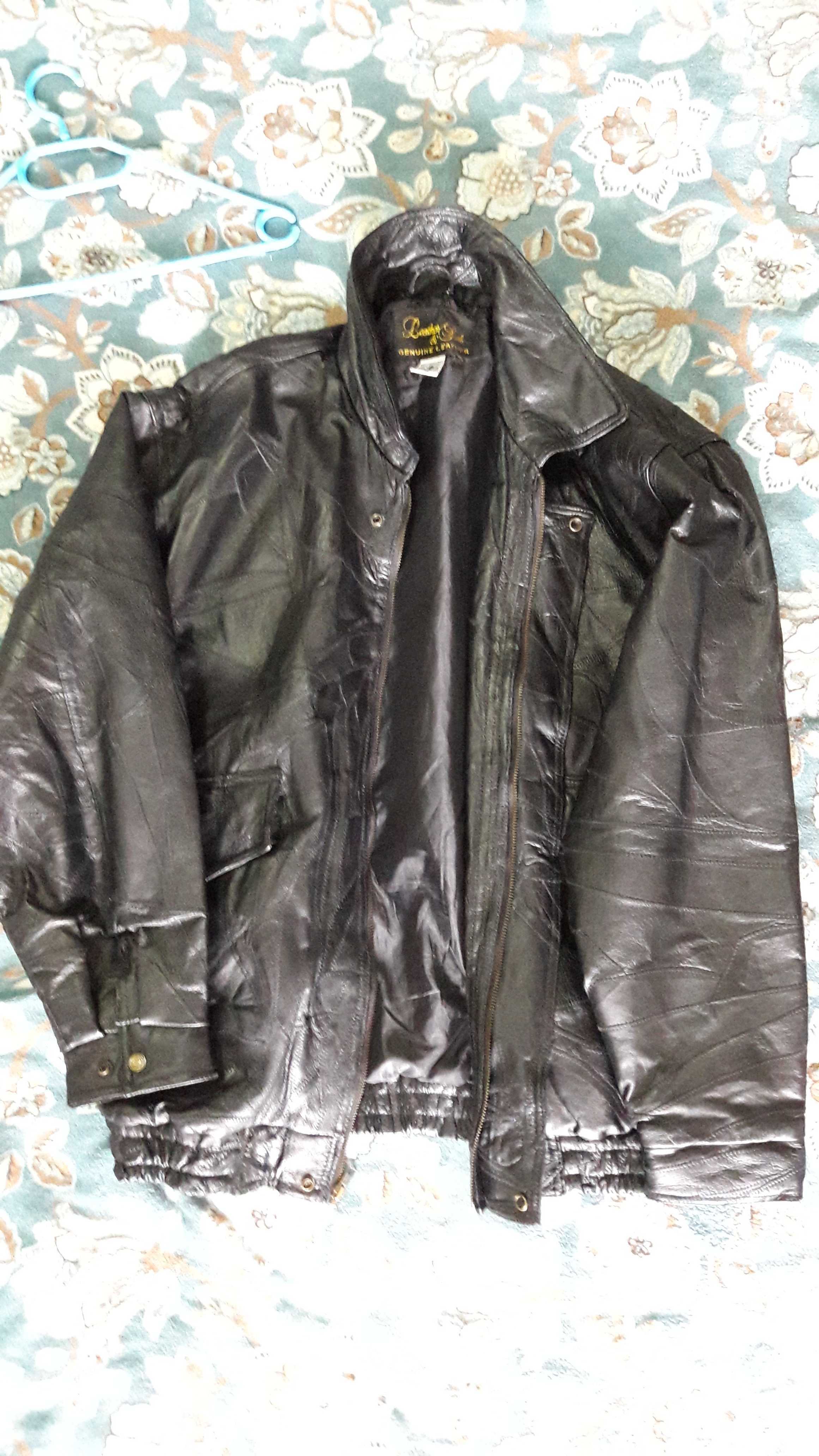 Ретро Куртка, нова шкіра високої якості,підійде також для байкерів
