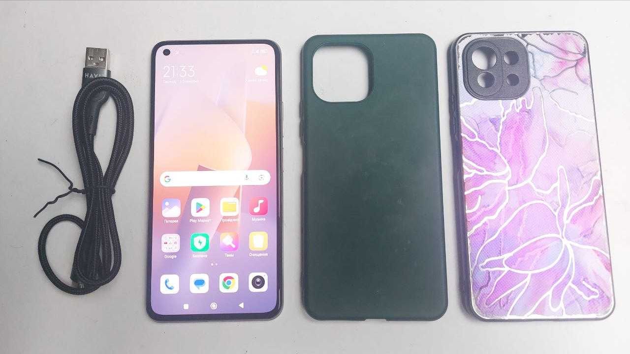 Xiaomi 11 Lite 5G NE память 8+4/256Гб Смартфон Телефон с NFC +чехол