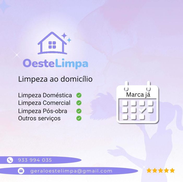 Precisa de Limpeza ou Passar a Ferro? Oeste Limpa Resolve!