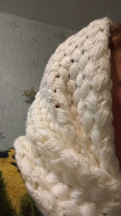 женский головной убор снуд