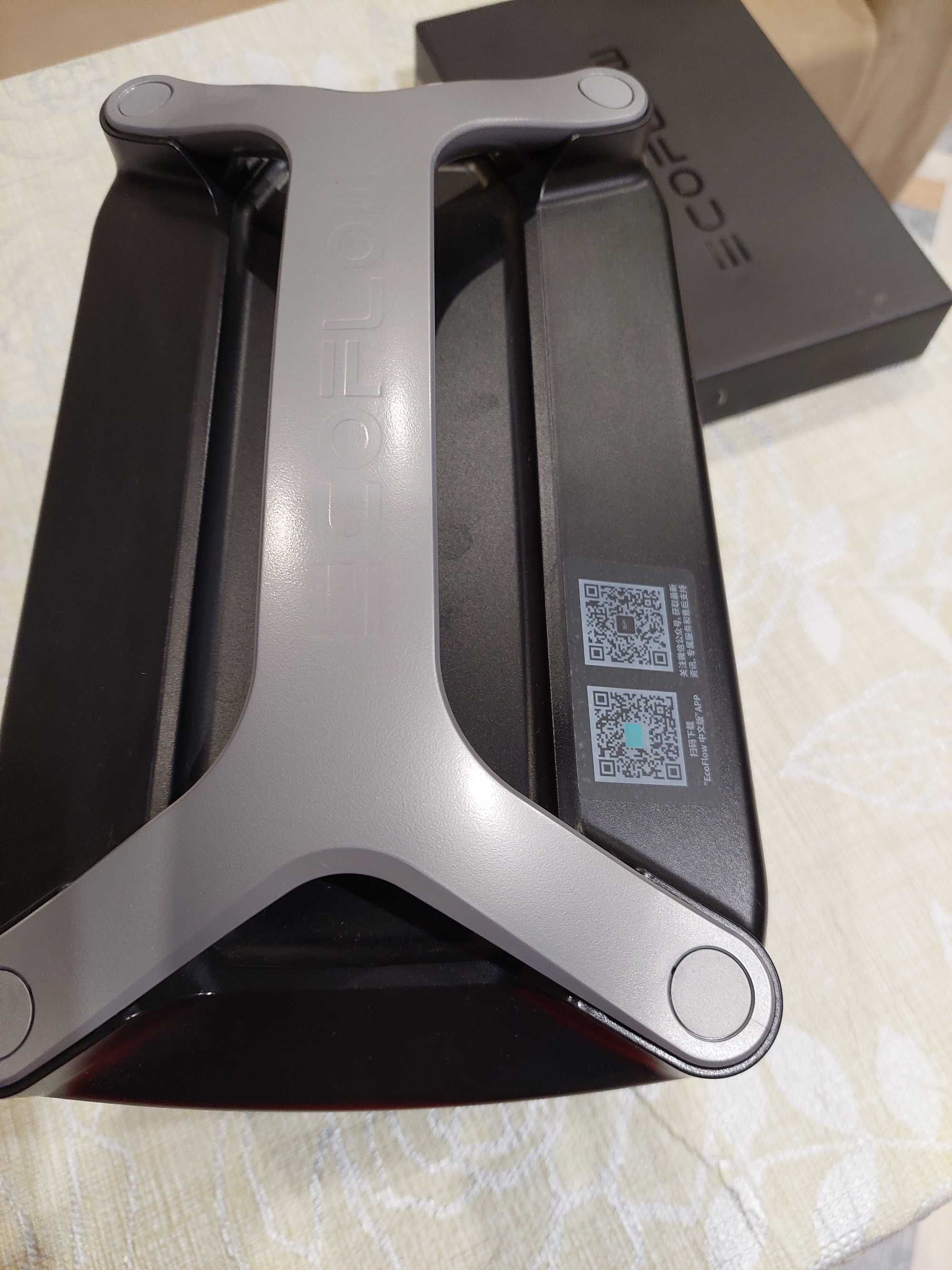 Прода Ecoflow RIVER max: 576 Wh, 600 W (1200 W)
