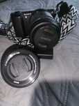 aparat Sony& 5100 z dwoma obiektywami w super stanie