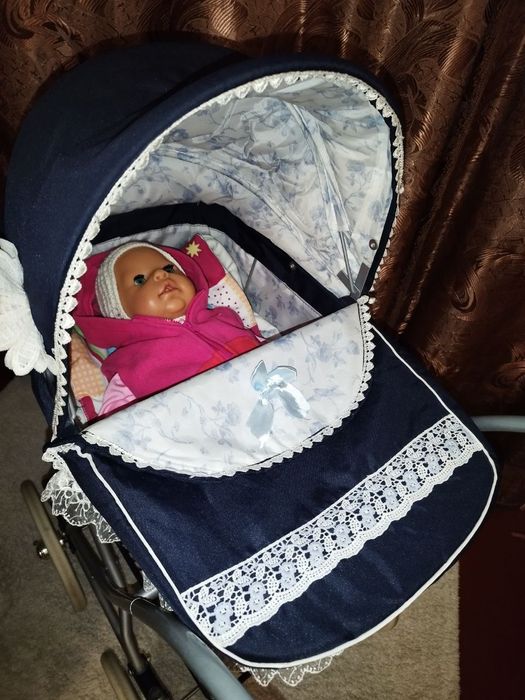 Висока іграшкова коляска для ляльок Іспанія