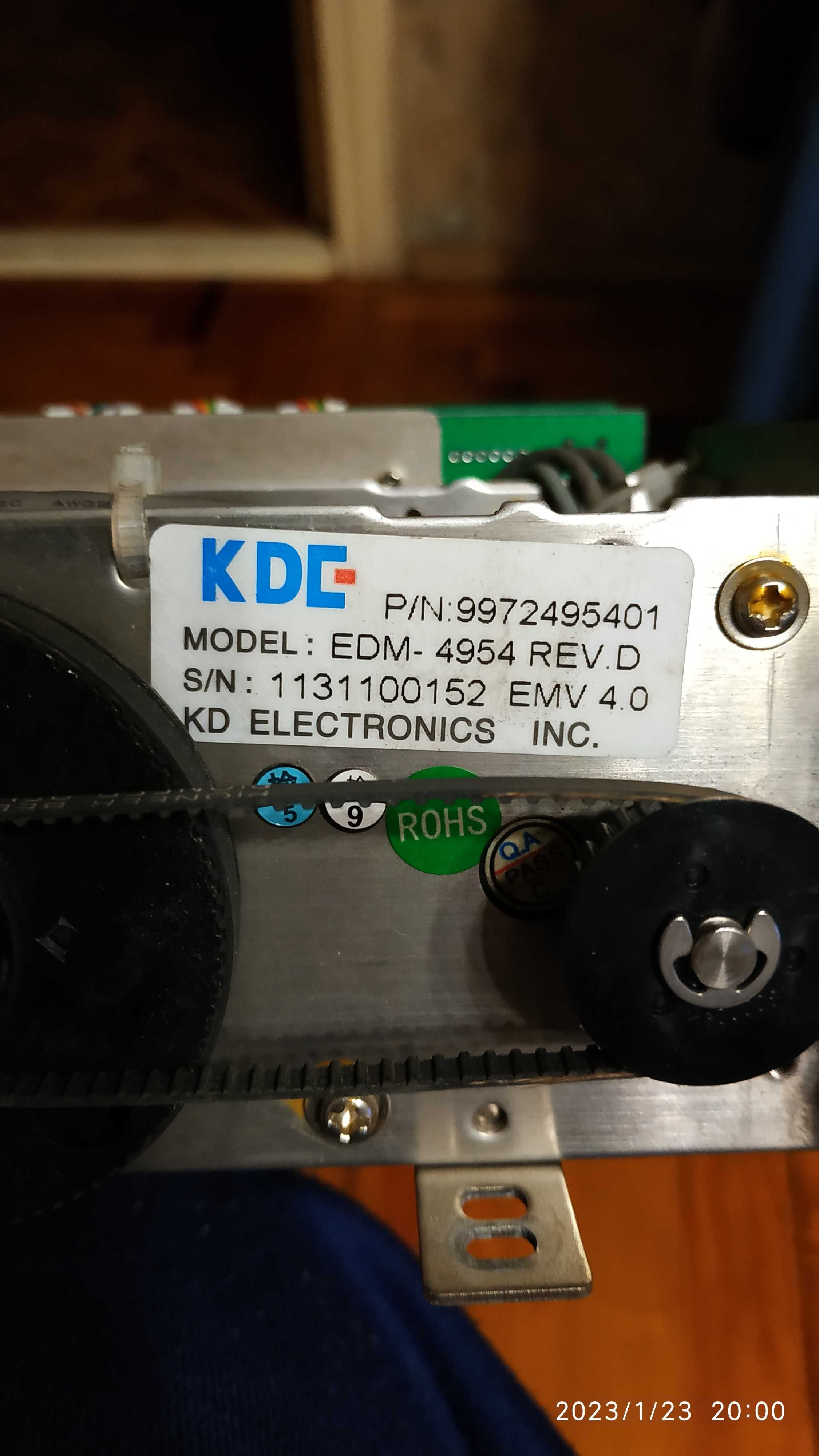 Моторизированный картридер KDC EDM-4954 Rev.D