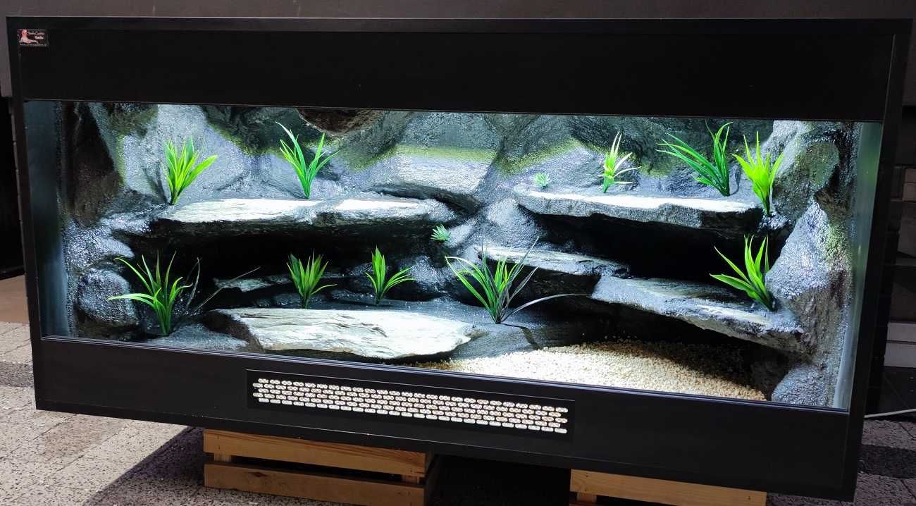 Terrarium pustynne nr535 120/60/60 dla agamy brodatej  NA ZAMÓWIENIE