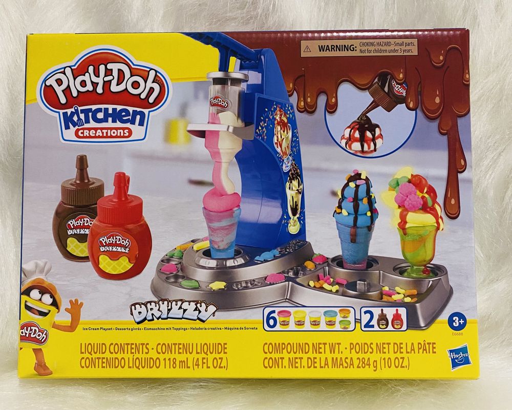 Play-Doh Kitchen Мороженное с глазурью Creations Drizzy Ice C