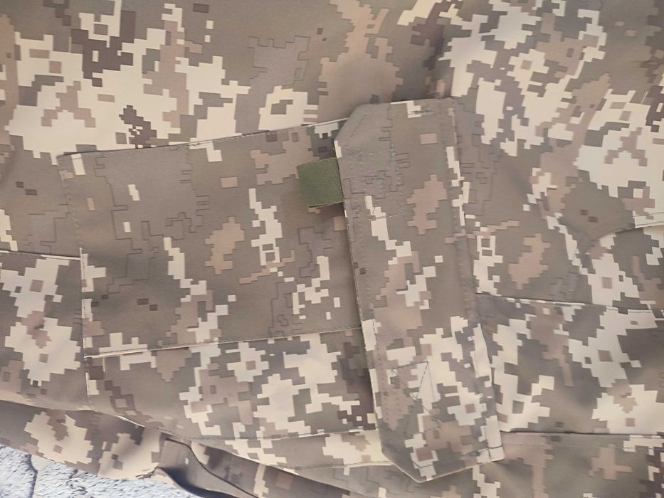 Штани зимові військові (піксель) з підтяжками