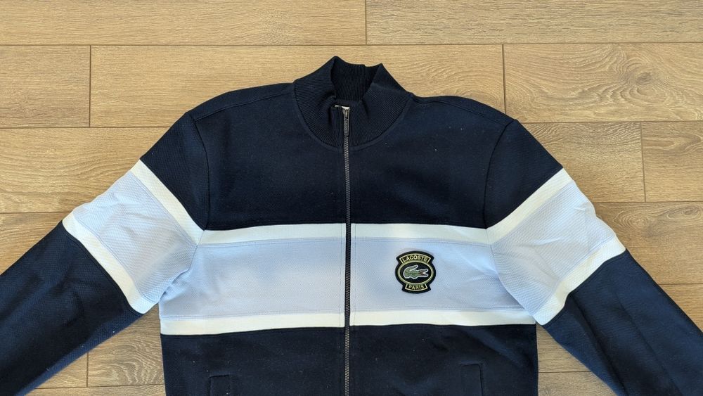 Bluza męska Lacoste zip, oryginalna, rozmiar FR 5 / US M/L