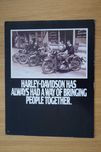 harley Davidson indian prospekt folder