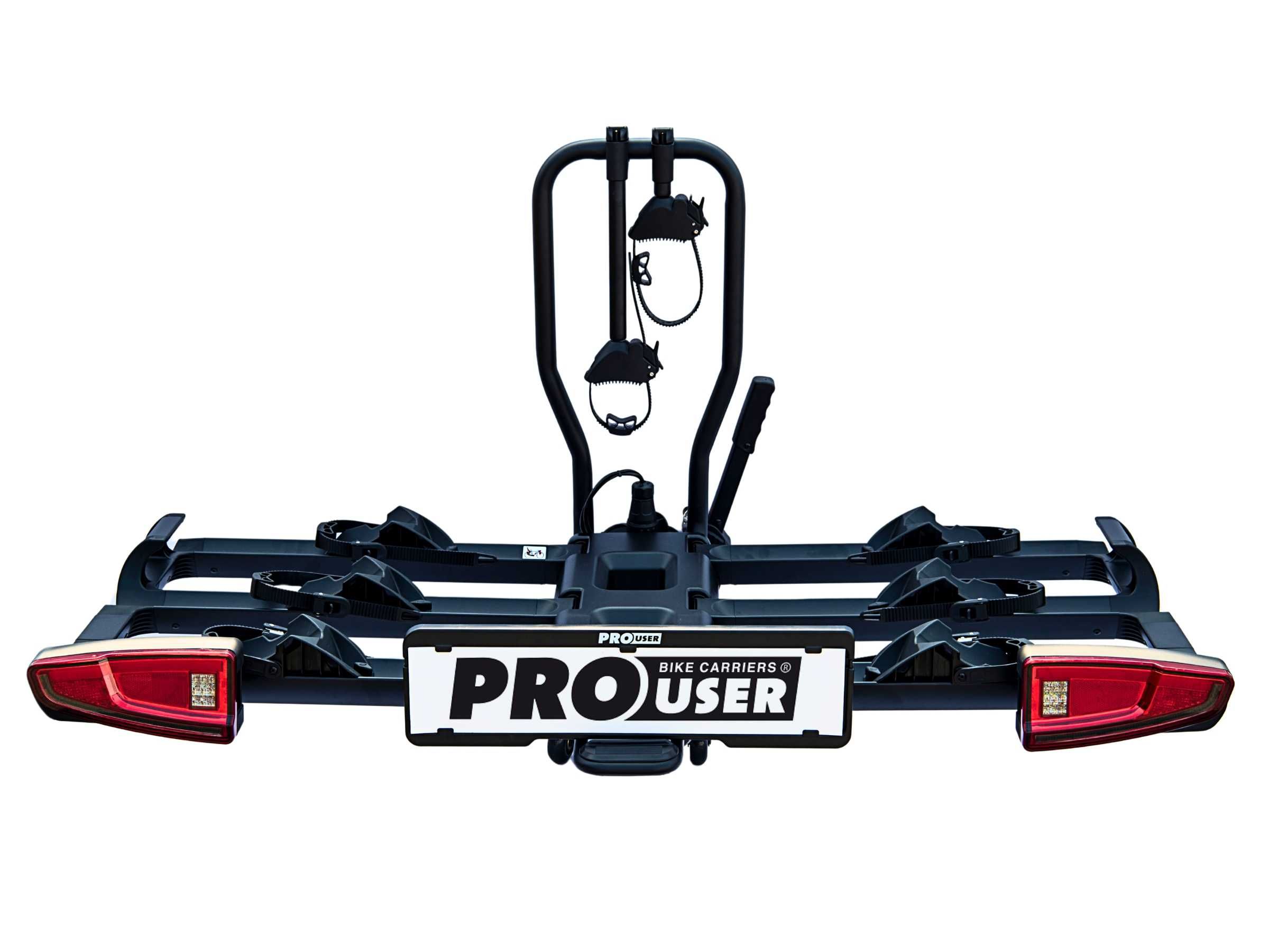 Bagażnik na 3 rowery PROUSER Diamant FG3 BLACK LED, pokrowiec GRATIS!!