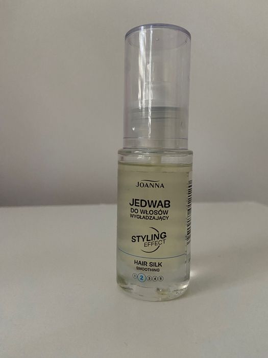 jedwab do włosow Joanna silk smoothing slick back bun ponytail