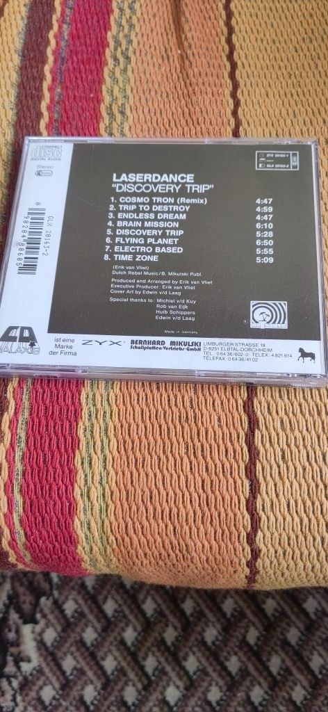 Laserdance - Discovery Trip, album Cd