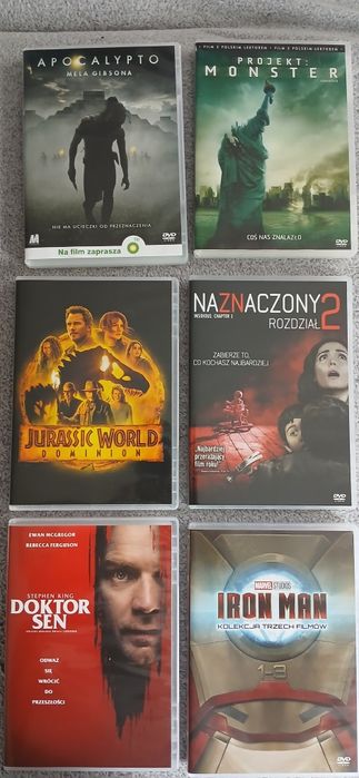 Filmy dvd jak nowe