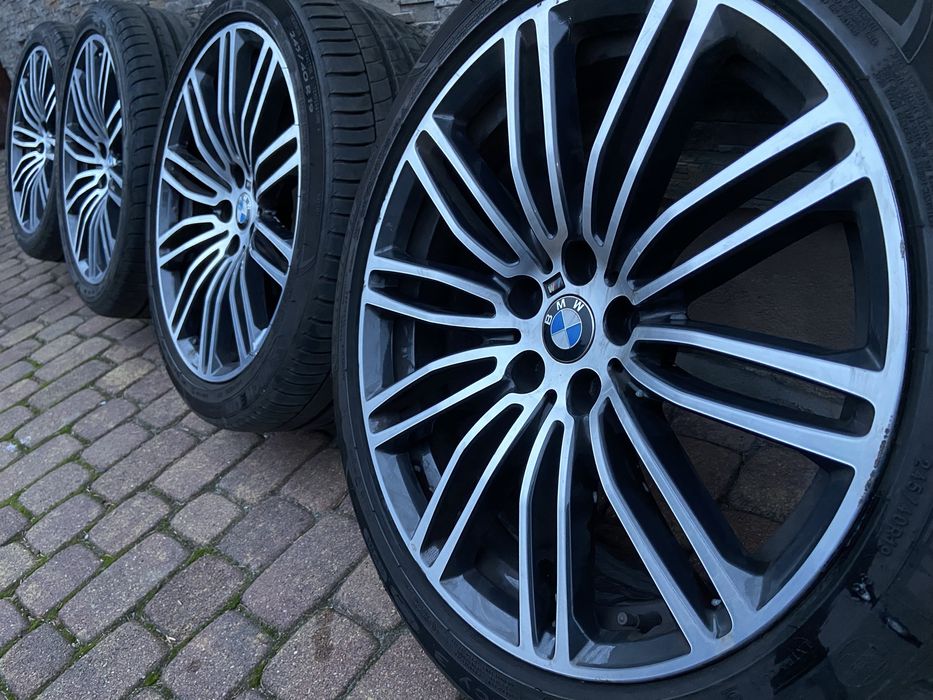 Orginalne kola 19 BMW 5 G30 M-pakiet ET30/44 opony letnie