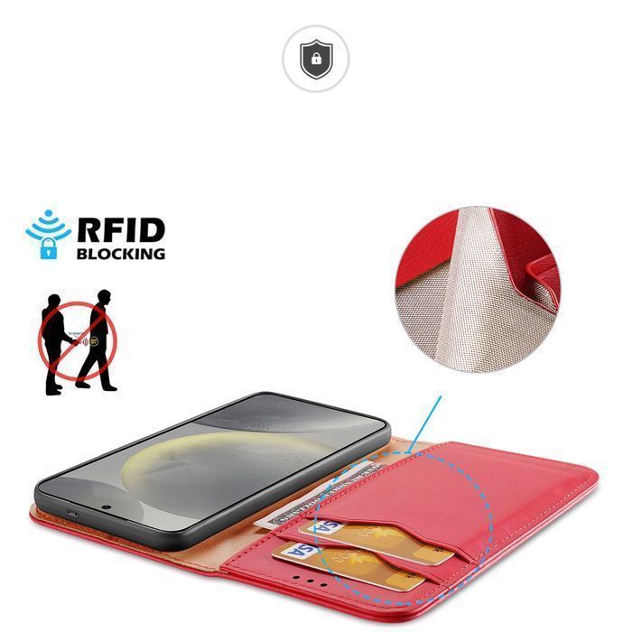 Etui Skórzane z Blokadą RFID Samsung Galaxy S24