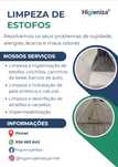 Limpeza profissional de estofos