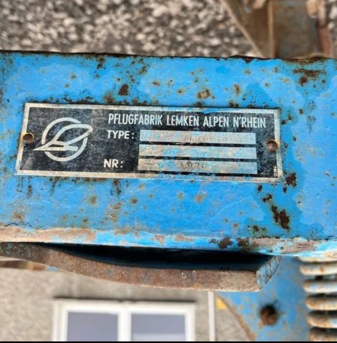 Pług obrotowy Lemken 3 skibowy na sprężynach