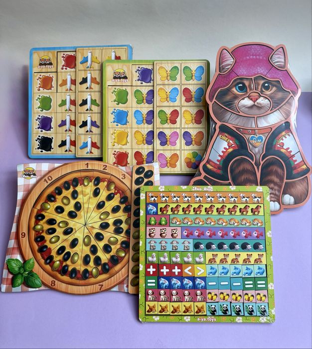 Літаки, Метелики, Піца, Математичні сходинки, Укр котик  Ubbe Ань Янь