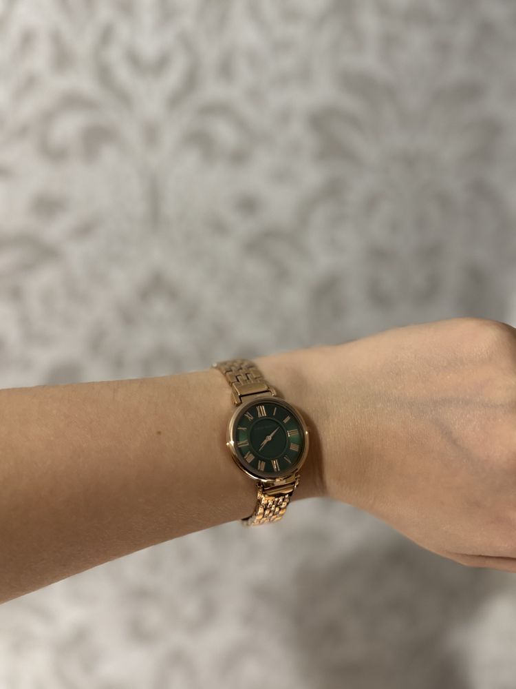 Новий годинник зі США ANNE KLEIN AK/2158 з зеленим циферблатом