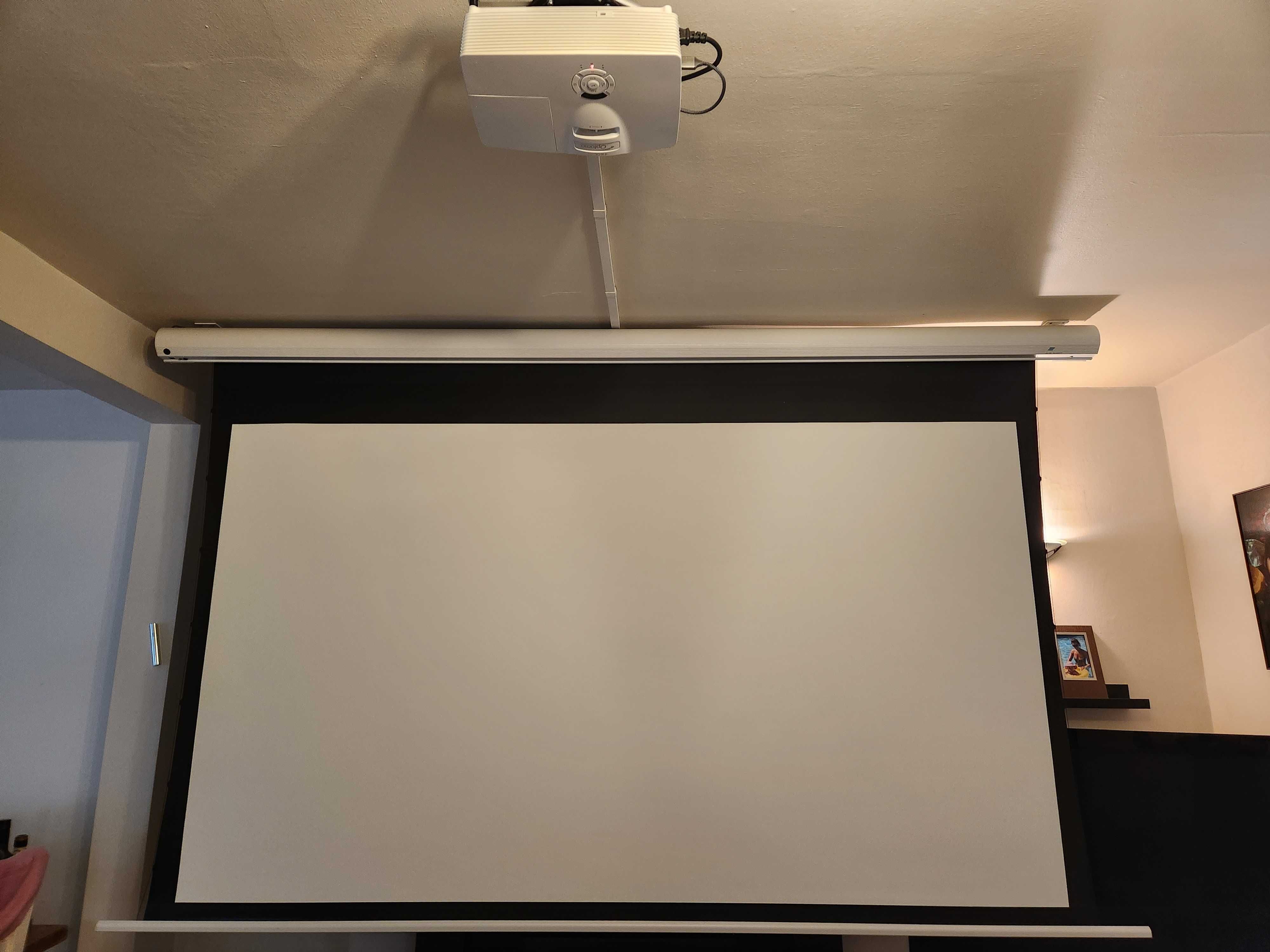 Elite Screens 120" Tab Tensioned Motorised Electric Projector Screen