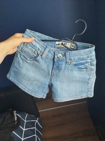 Krótkie spodenki szorty jasno jeansowe rozmiar 26