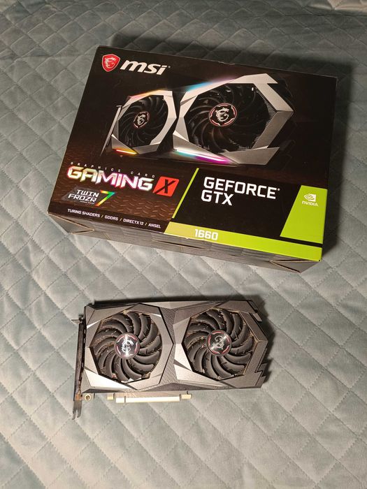 Від власника, відеокарта MSI GTX 1660 6GB Gaming