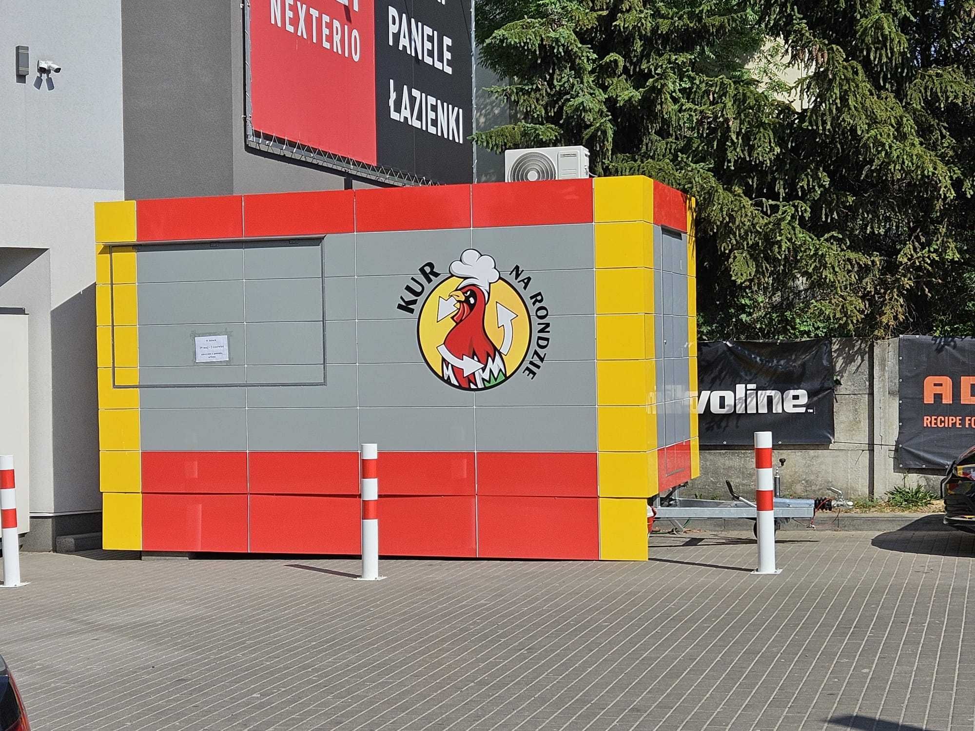 Przyczepa gastronomiczna Kebab całoroczna Nowa 5x2,3m food truck