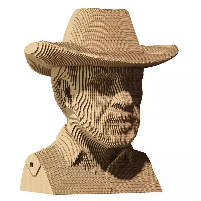 Puzzle 3D kartonowe - Chuck Norris. Cartonic. Nowy Produkt