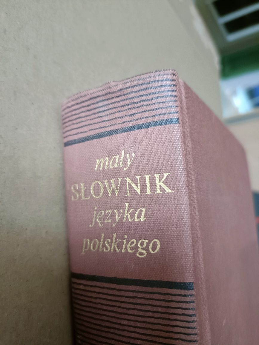 mały SŁOWNIK języka polskiego 1968