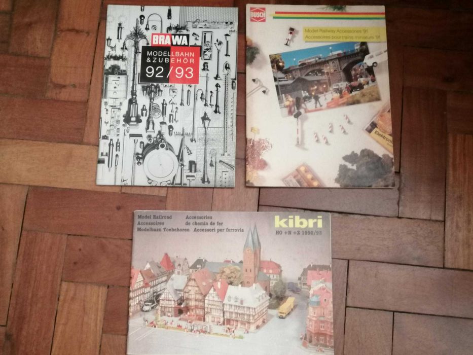 Catálogos de fabricantes de modelismo ferroviário
