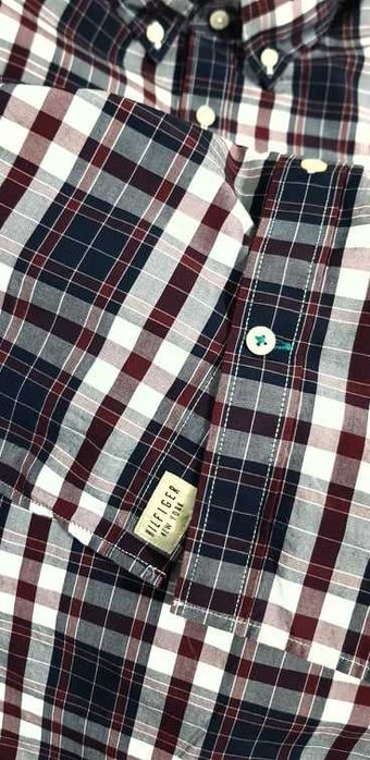TOMMY HILFIGER koszula długi rękaw, w kratkę, rozmiar M, L, XL, XXL