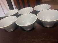 Tigelas com formato de flor