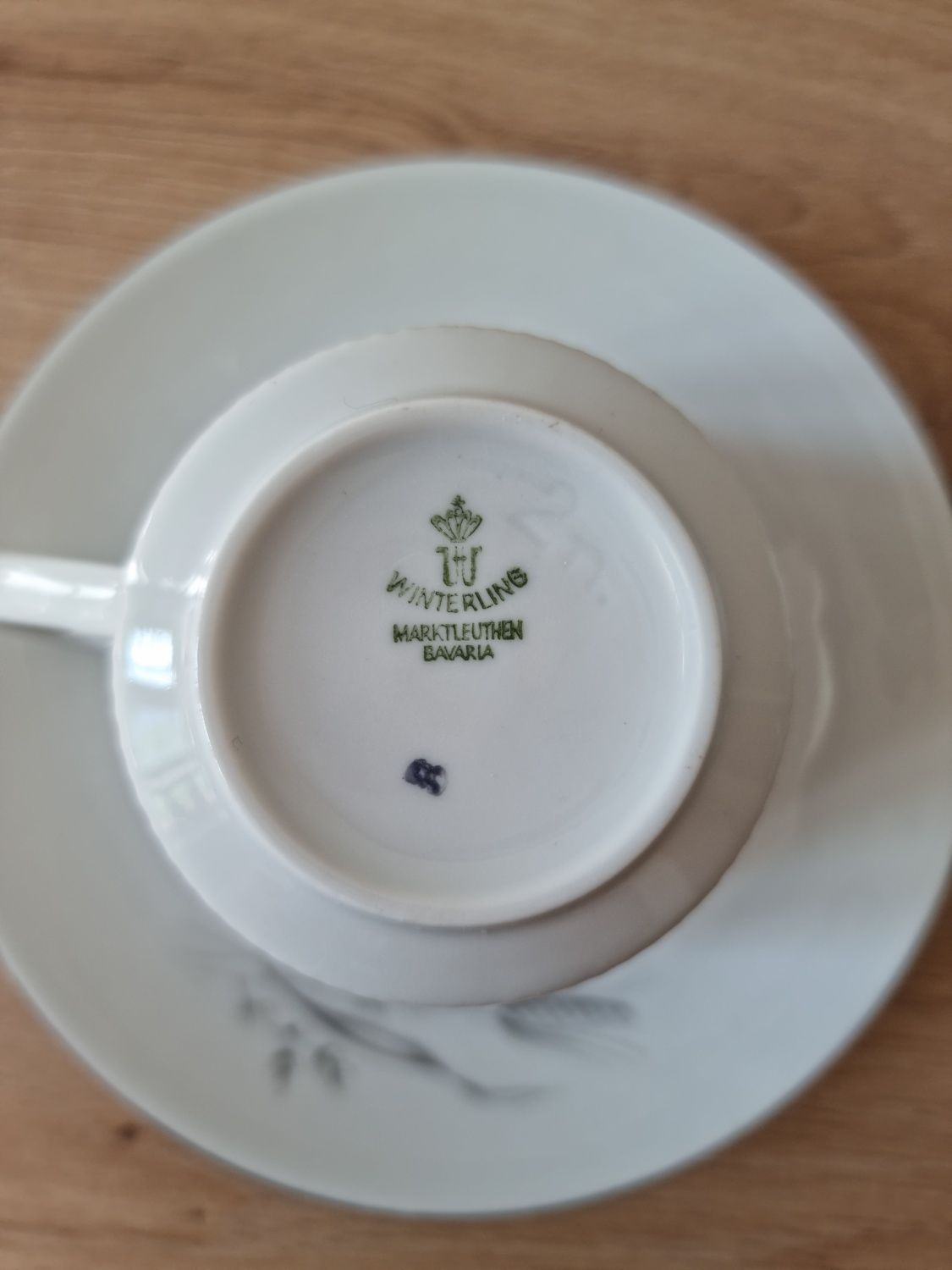 Фарфорові чайні пари, Баварія