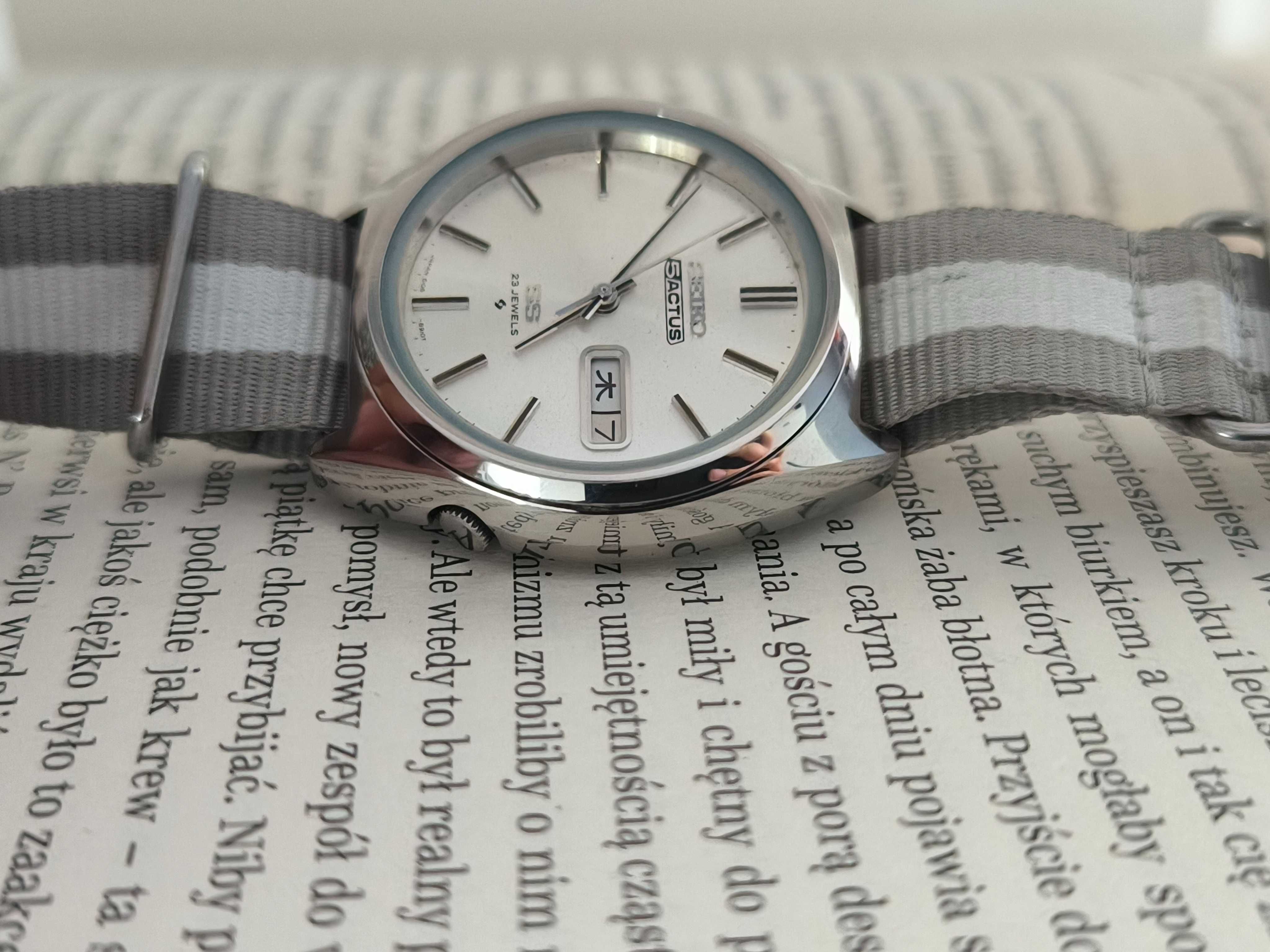 Seiko 5 Actus Automatic Vintage styczeń 1975 jak nowy