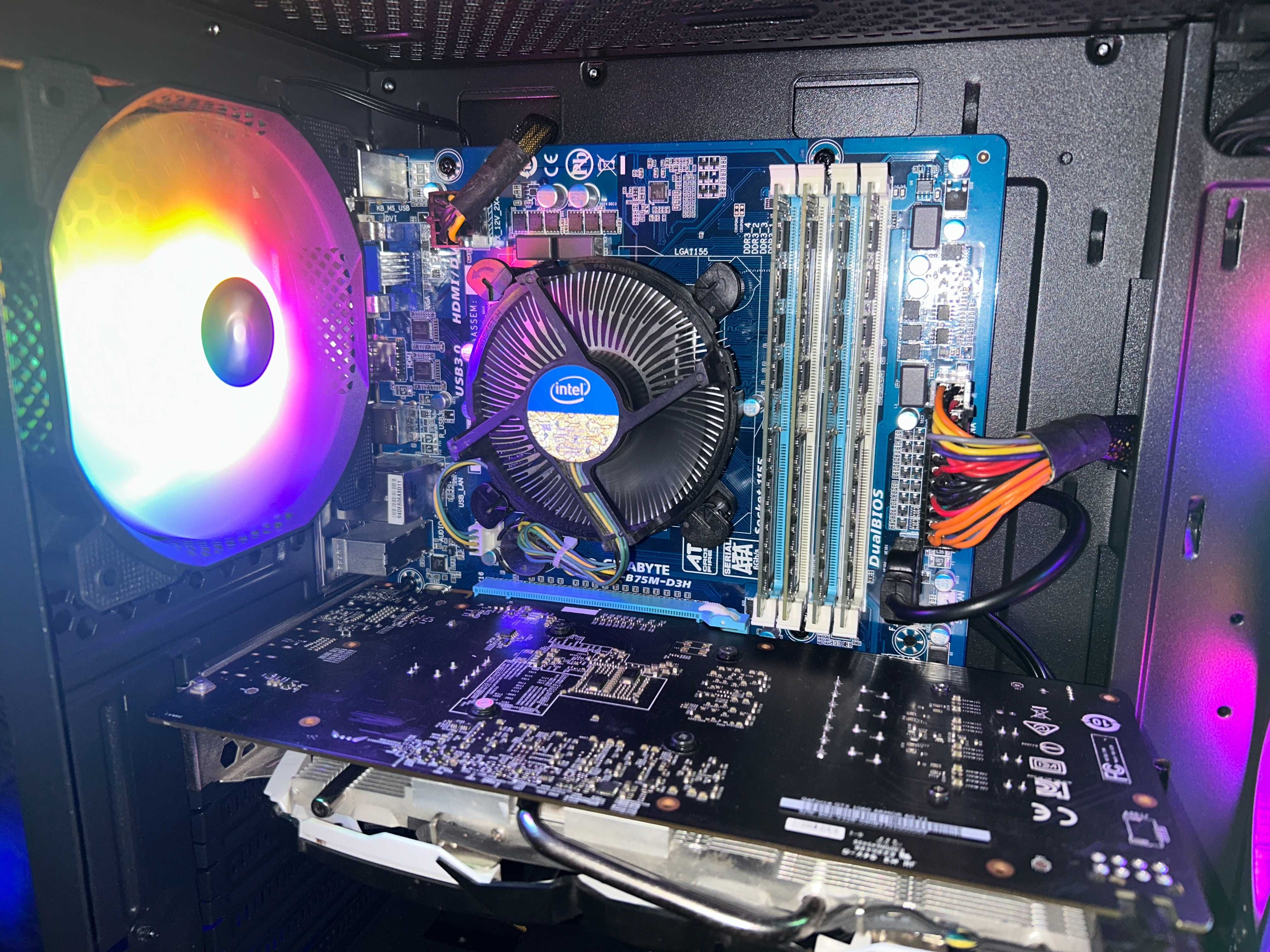 Бесплатная доставка! ПК I7-3770/16GB DDR3/GTX 1060 6GB/SSD120+HDD500