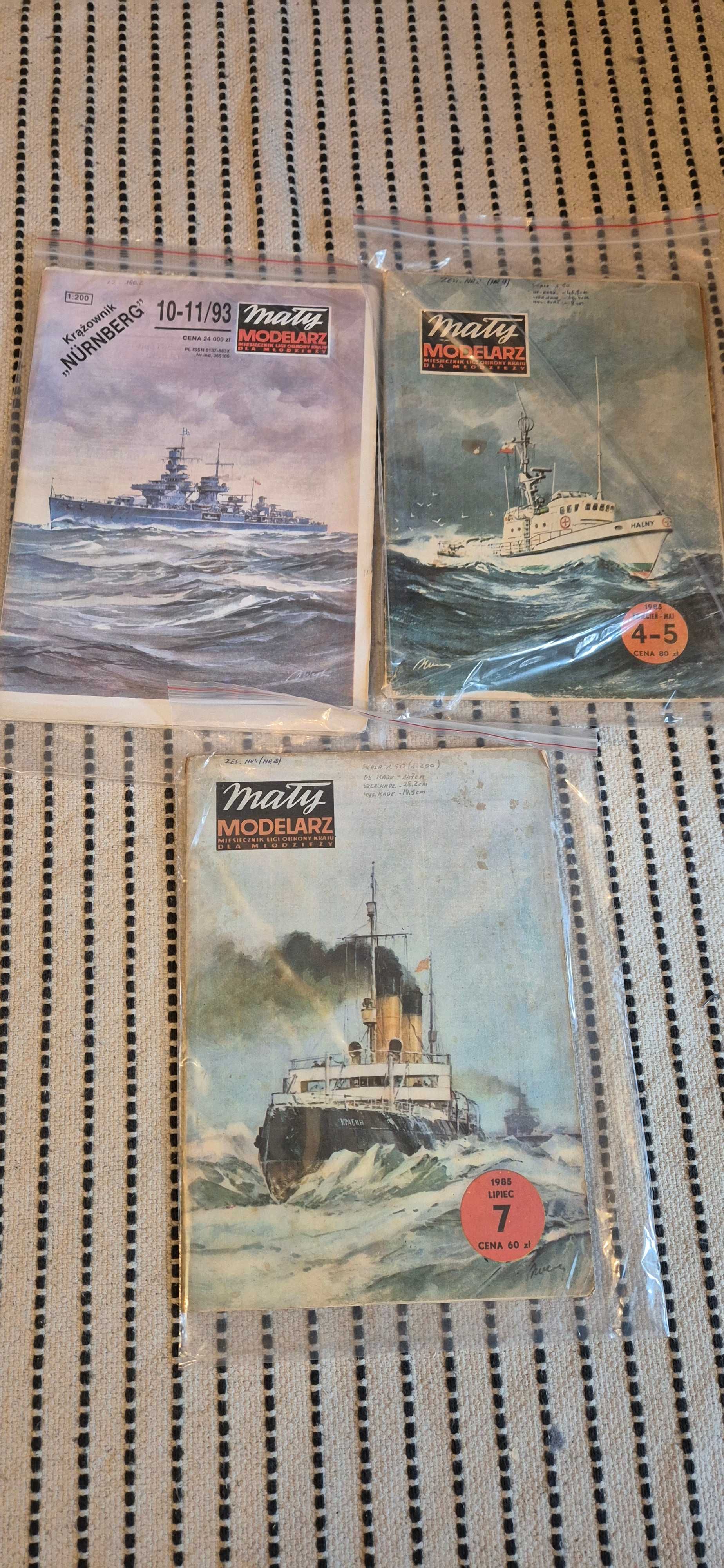 Mały Modelarz Archiwalne 4-5/1985; 7/1985; 10-11/1993