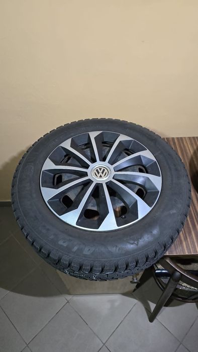 Koła z oponami zimowymi 185/65/15 Profil Alpiner 7,5 mm - jak nowe