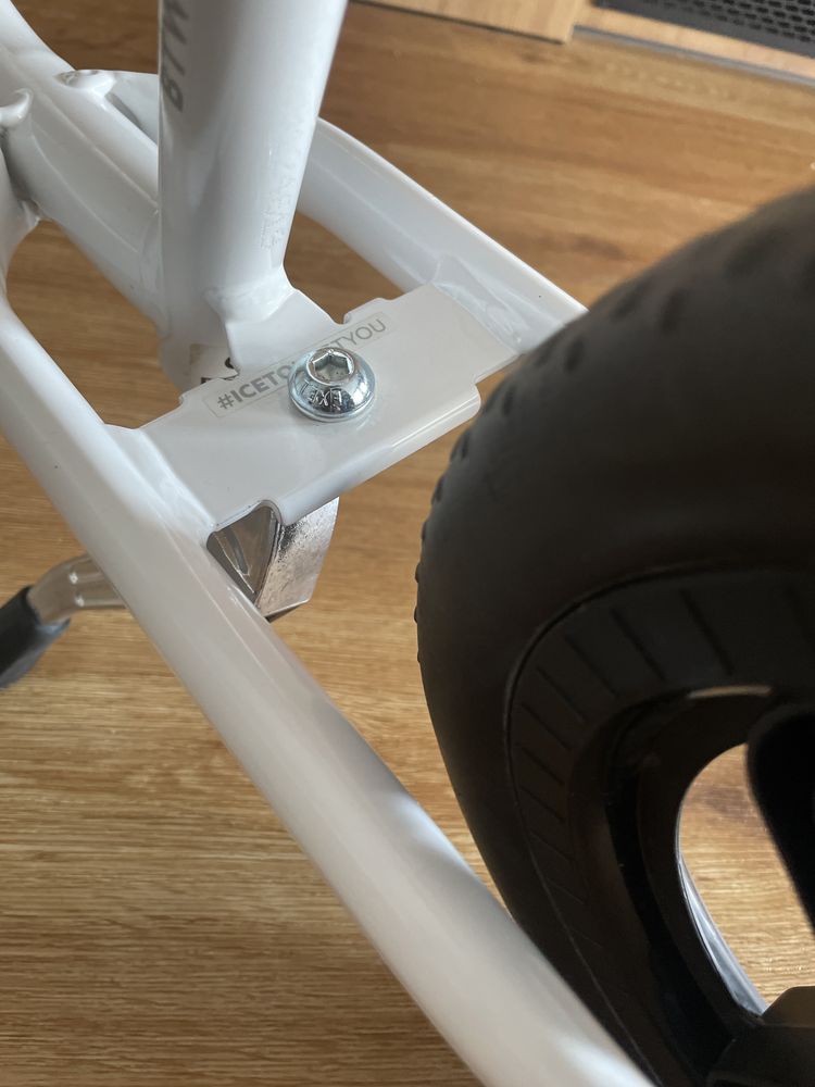 Rowerek biegowy dziecięcy ze stopką Btwin Runride 100 10cali decathlon