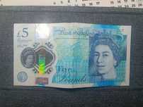 Nota de 5 Libras - Reino Unido (Queen Elizabeth) – Série AE31 600