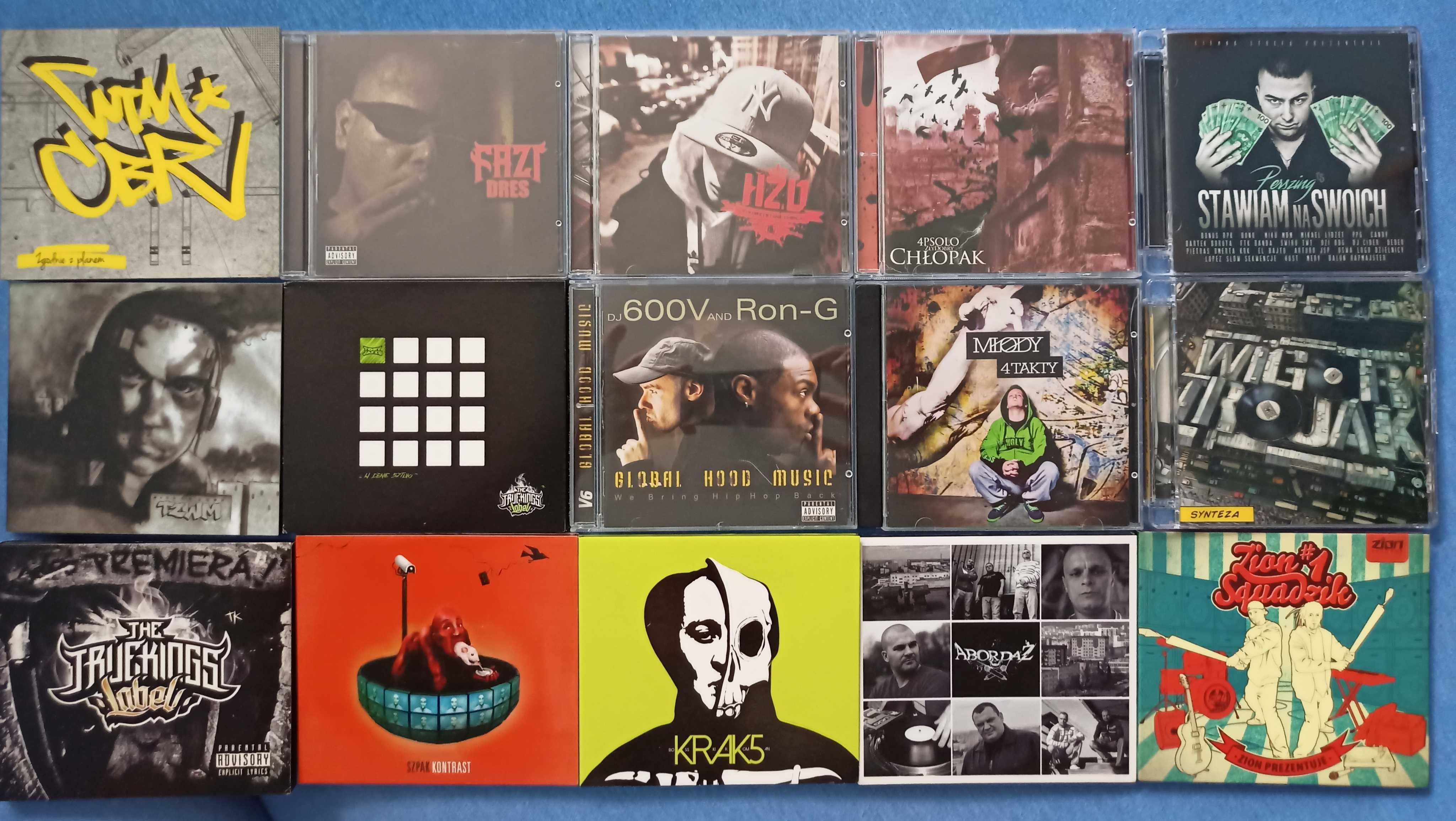 22 płyty cd hip-hop