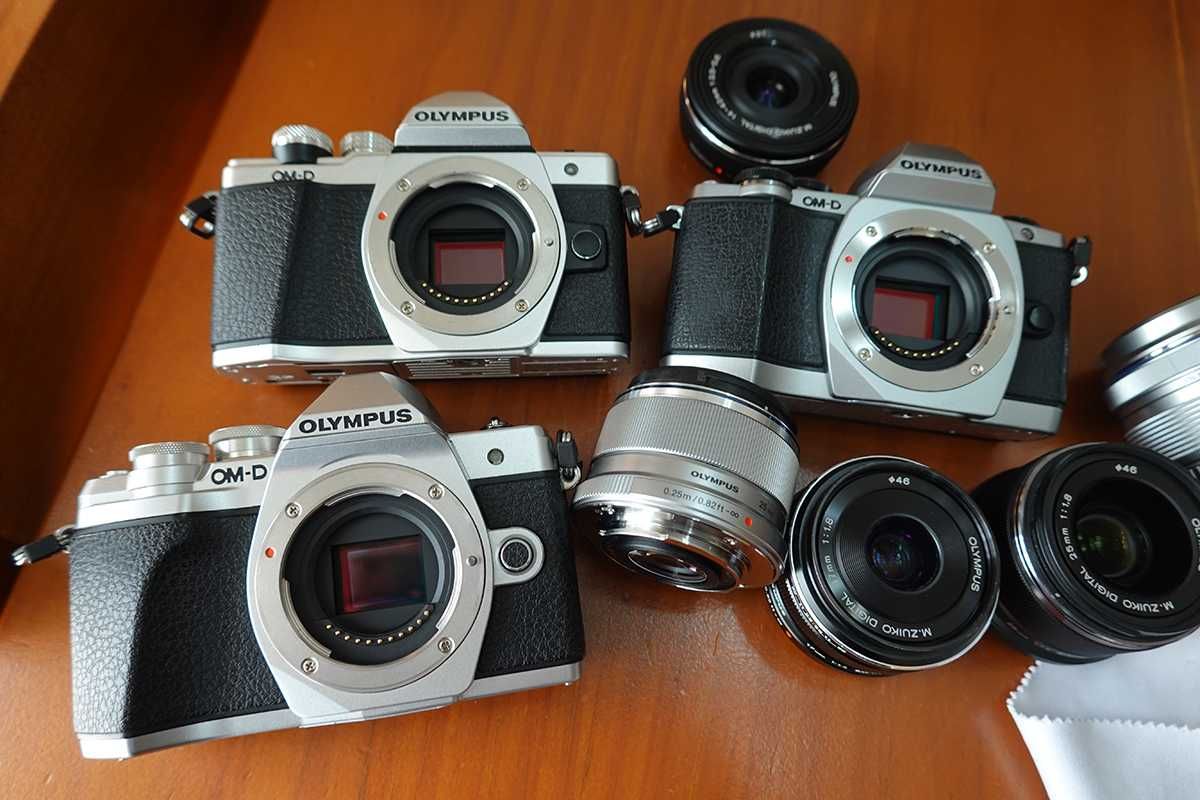 Olympus OMD-E M10 (16MP) Mark I - II e III + Objectivas