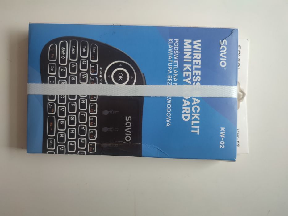 Nowa podświetlena Klawiatura bezprzewodowa Smart tv